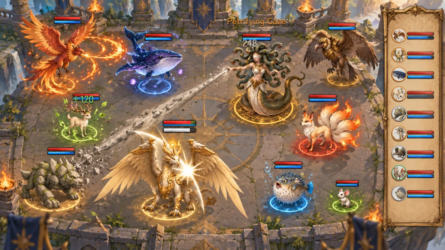 Beast Arena: The agent codes, the sim checks.